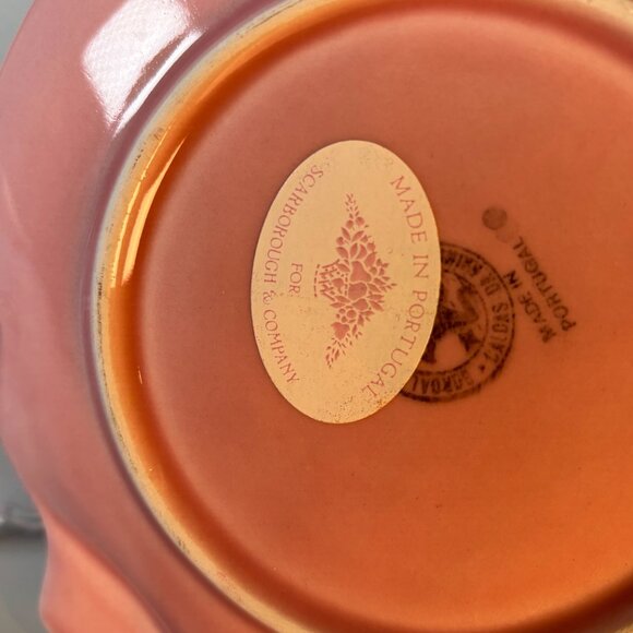 Vintage Pink Shell Shaped Soap, Jewelry or Trinket Dish - Picture 5 of 13